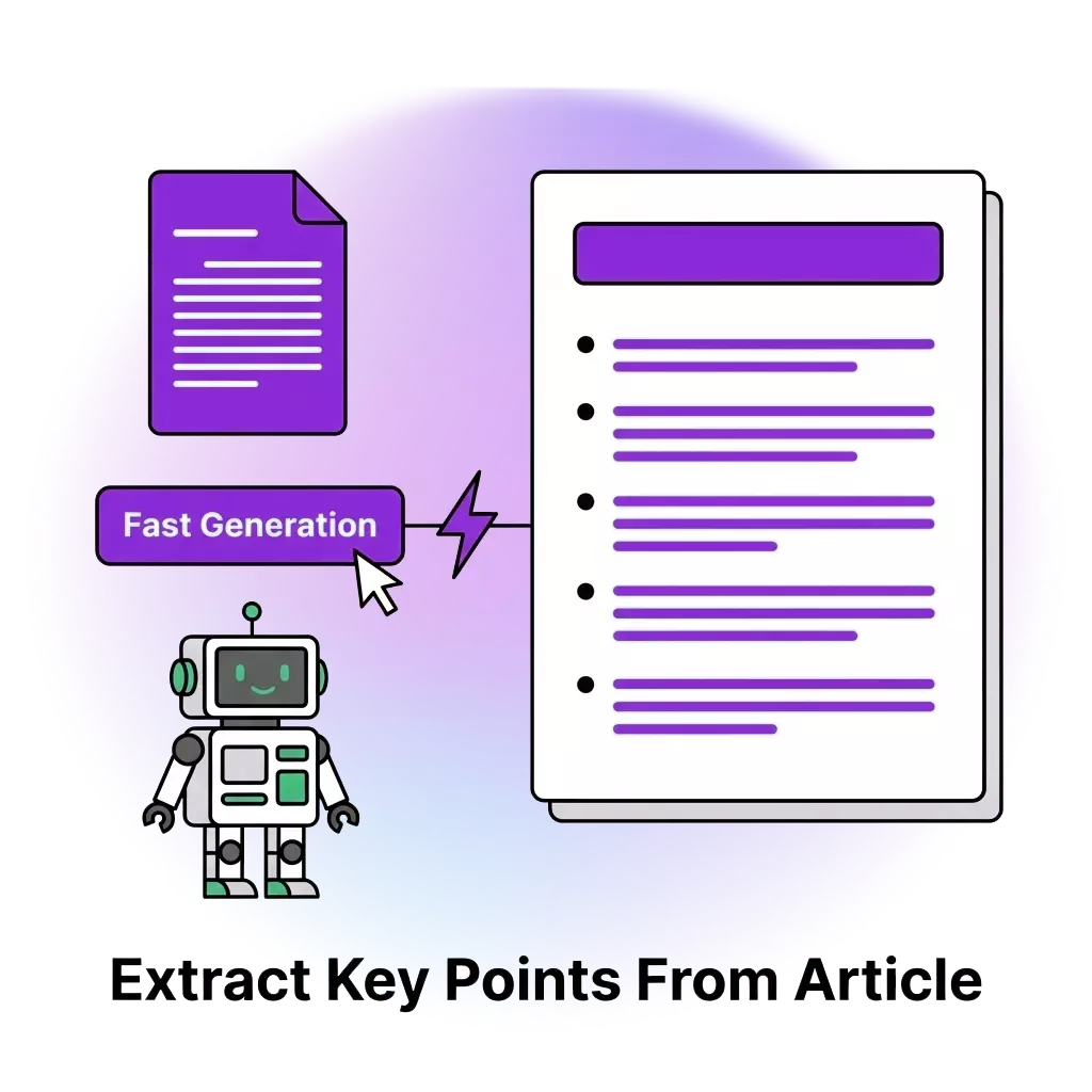 Extract summary from an article